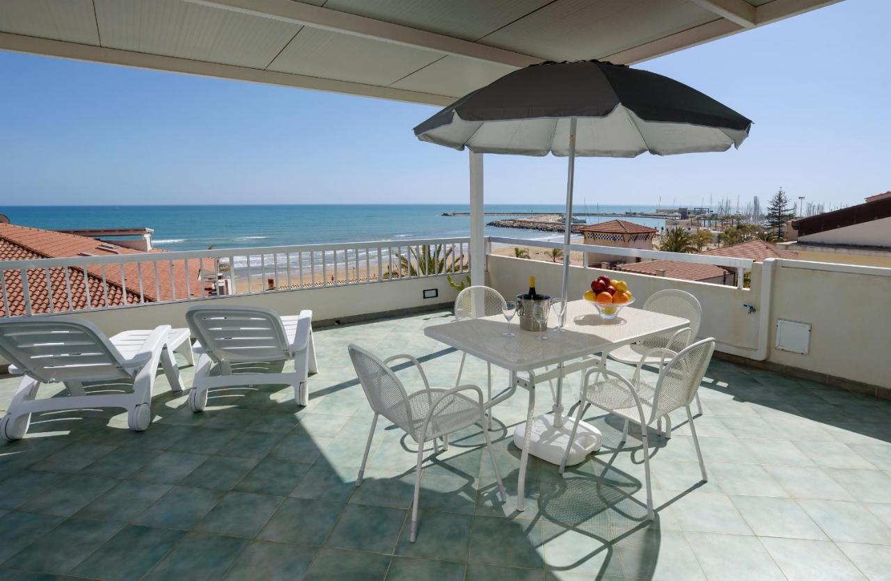 Archimede, Appartamento Con Vista In Centro A Marina Di Ragusa Zewnętrze zdjęcie