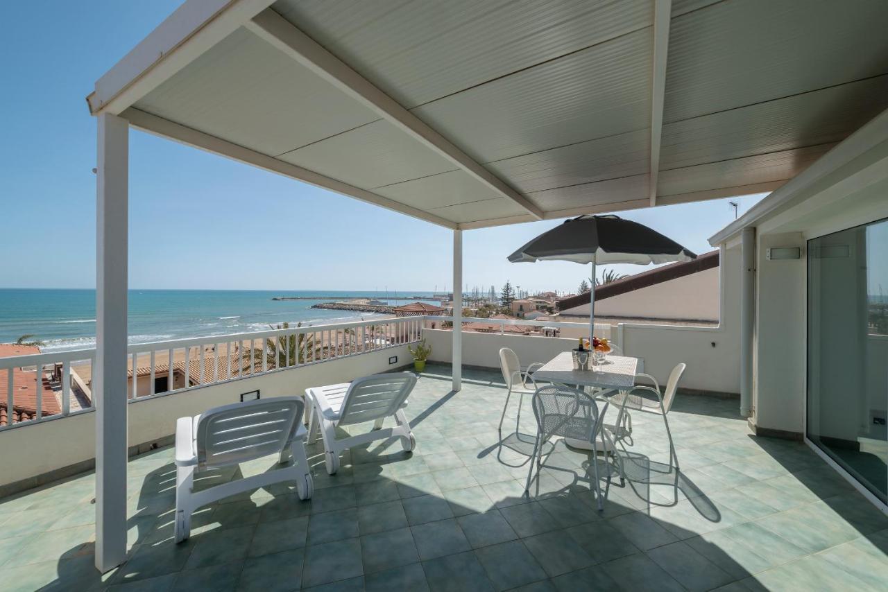 Archimede, Appartamento Con Vista In Centro A Marina Di Ragusa Zewnętrze zdjęcie