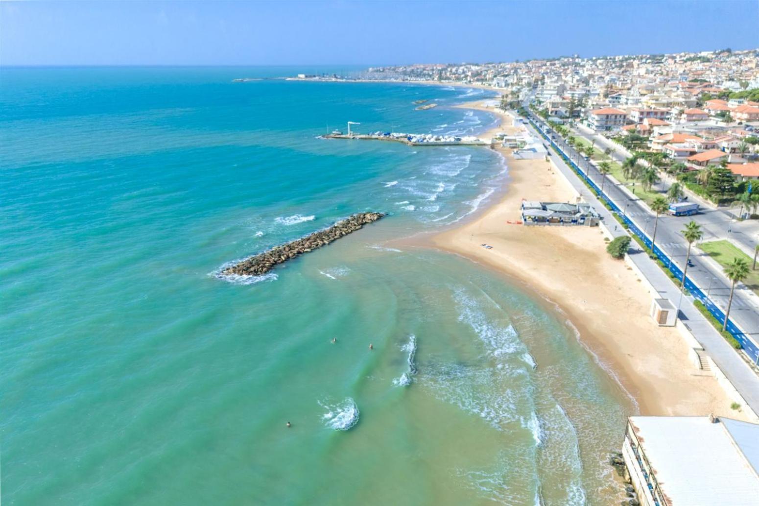 Archimede, Appartamento Con Vista In Centro A Marina Di Ragusa Zewnętrze zdjęcie